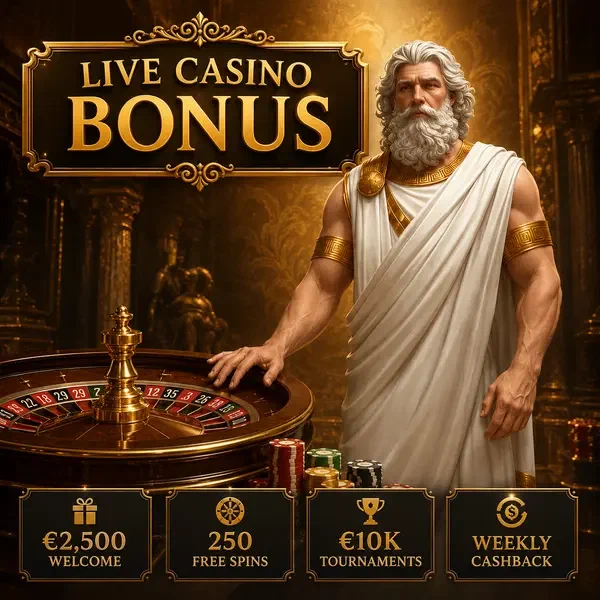 Antiker Patriarch neben Roulette-Rad im Savaspin Live Casino mit goldenen Bonusbelohnungen
